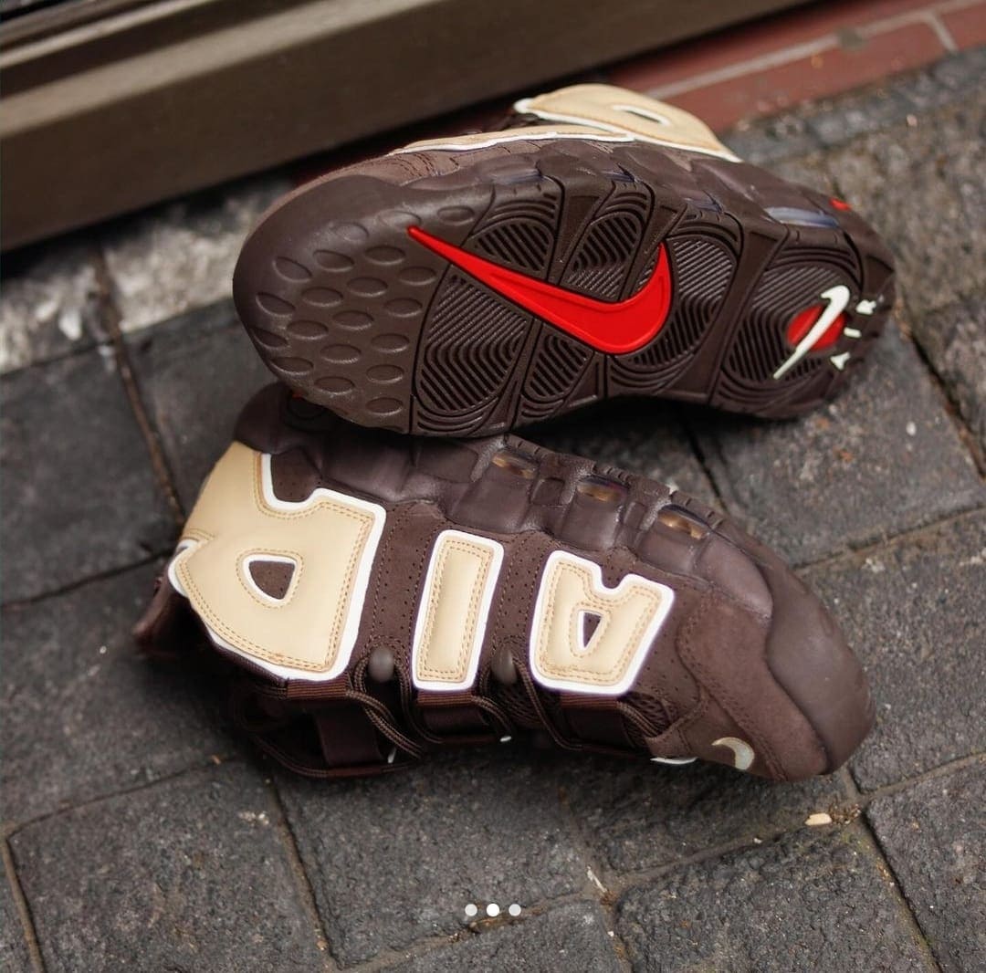 NIKE AIR MORE UPTEMPO 96 BAROQUE BROWN Barrio Warrior