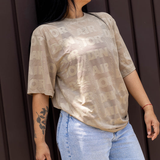 JORDAN KNIT TOP LET KHAKI W