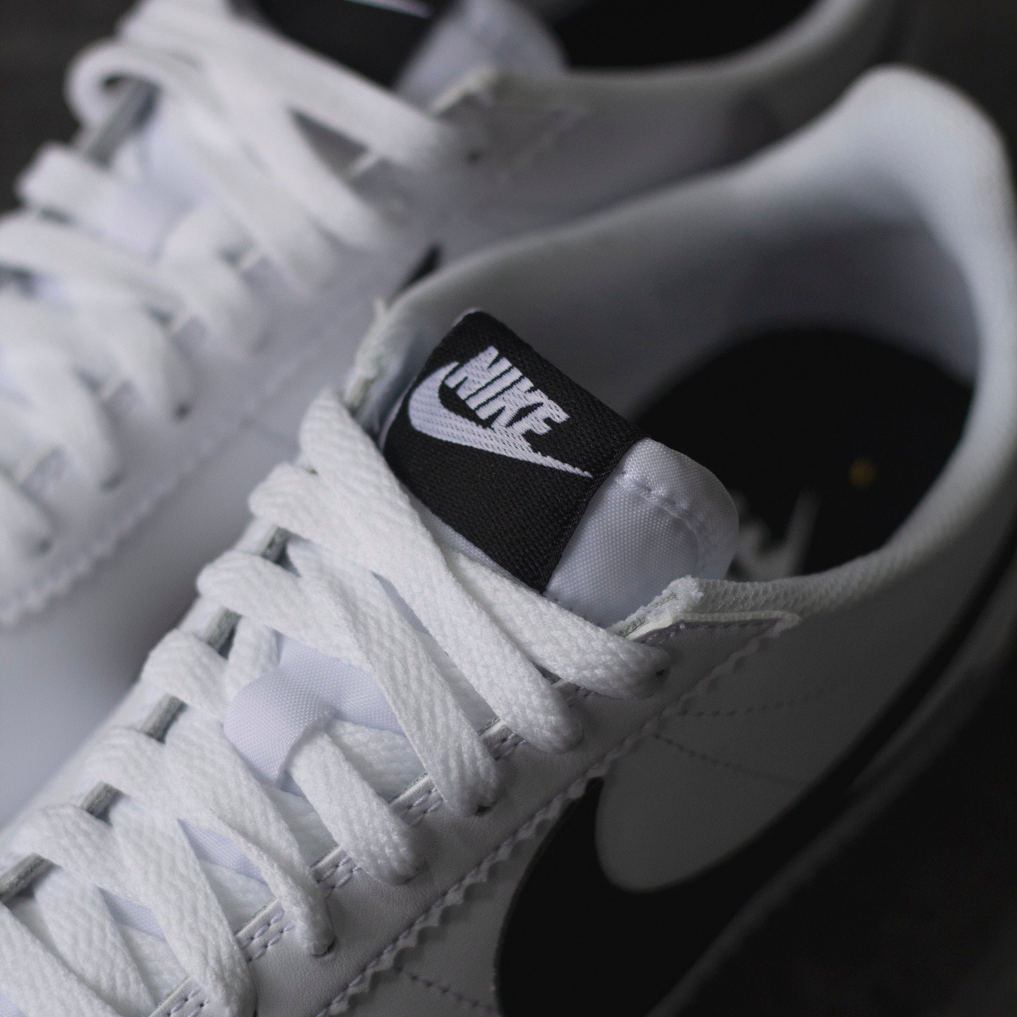 NIKE CORTEZ BASIC WHITE BLACK GS