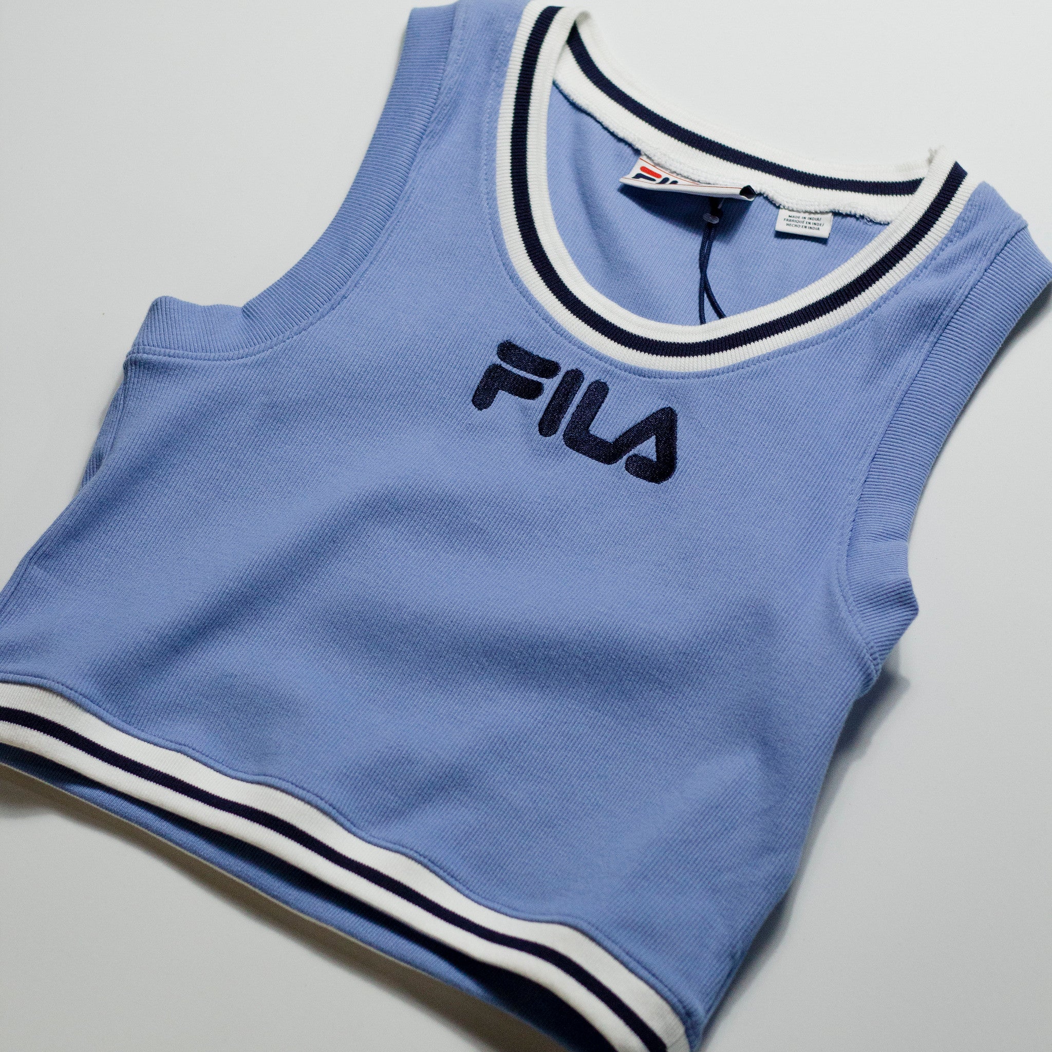 FILA CROP SI MA AZUL CLARO