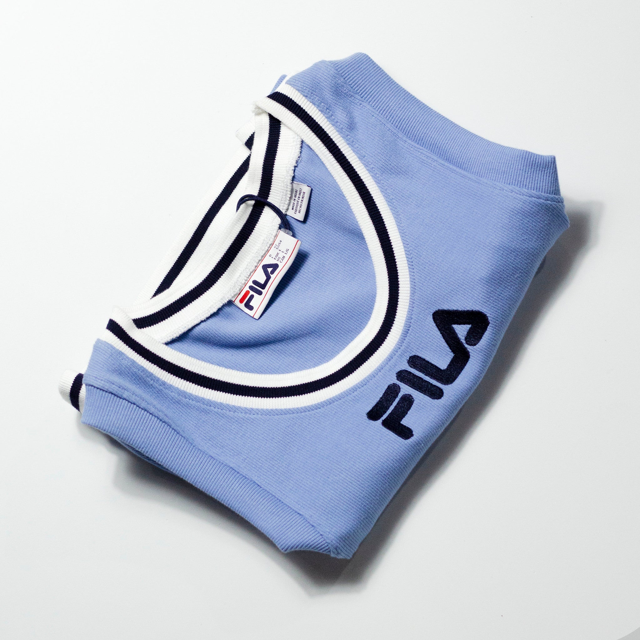 FILA CROP SI MA AZUL CLARO