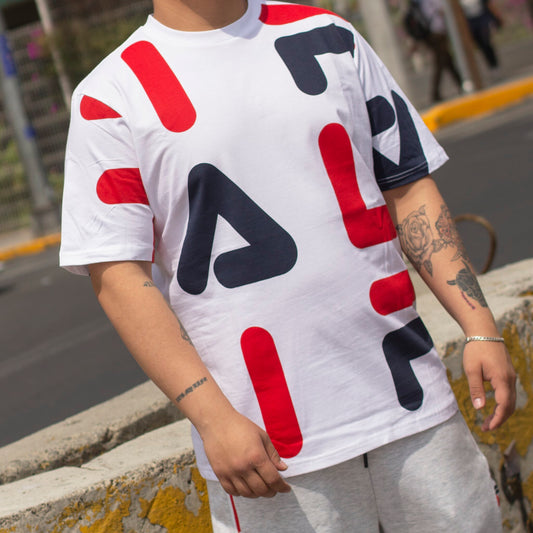 FILA PLAYERA BLANCA MUCH F