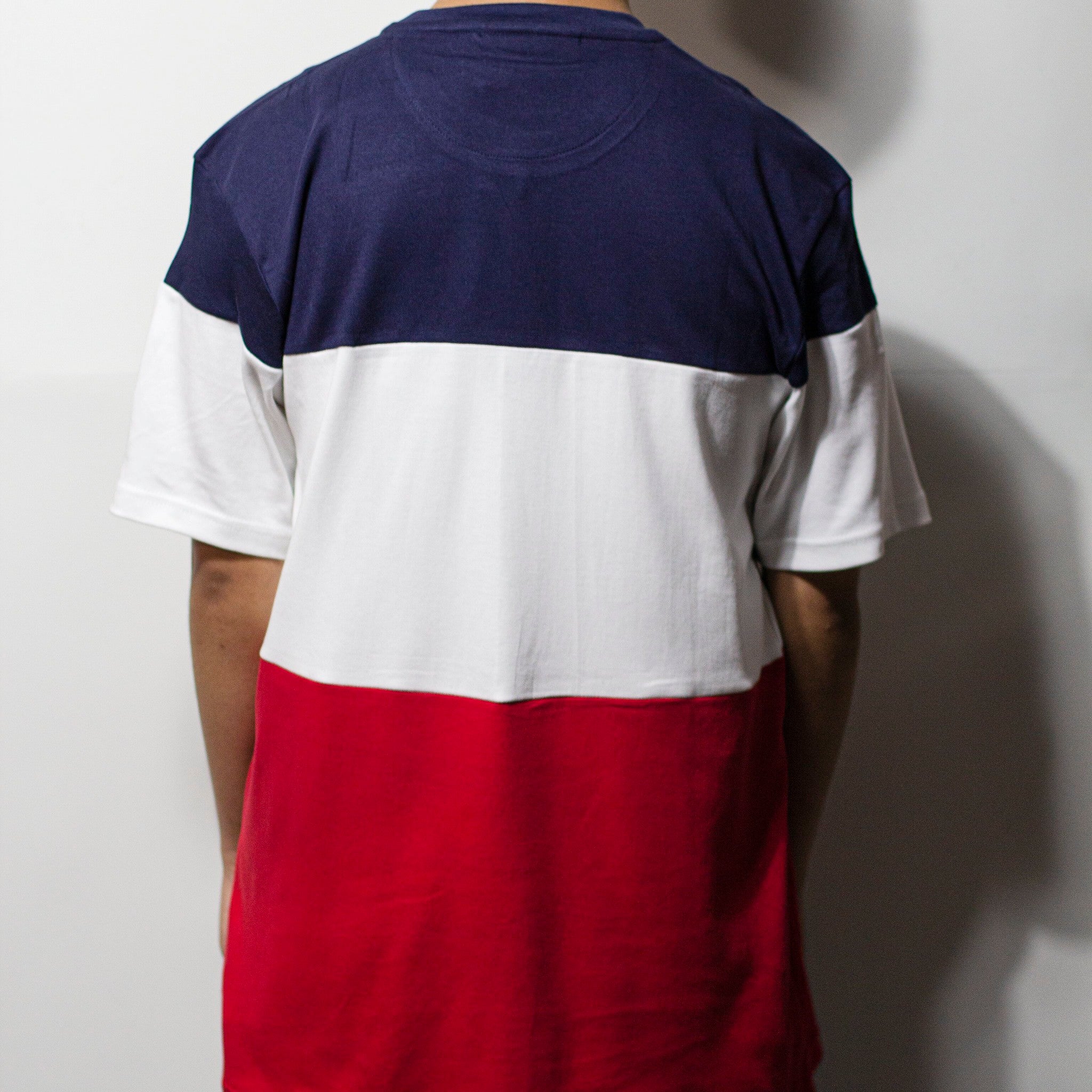 FILA PLAYERA TRES COLORES BOX LOG