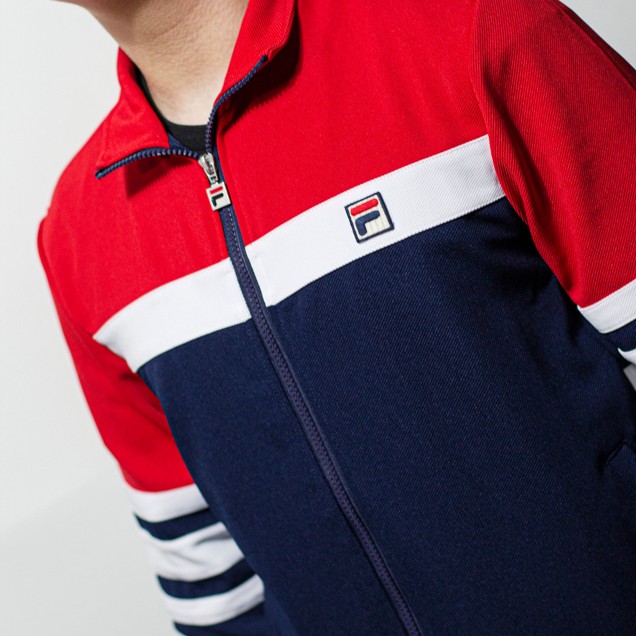 FILA CHAMARRA AZUL CAPITAN ROJA