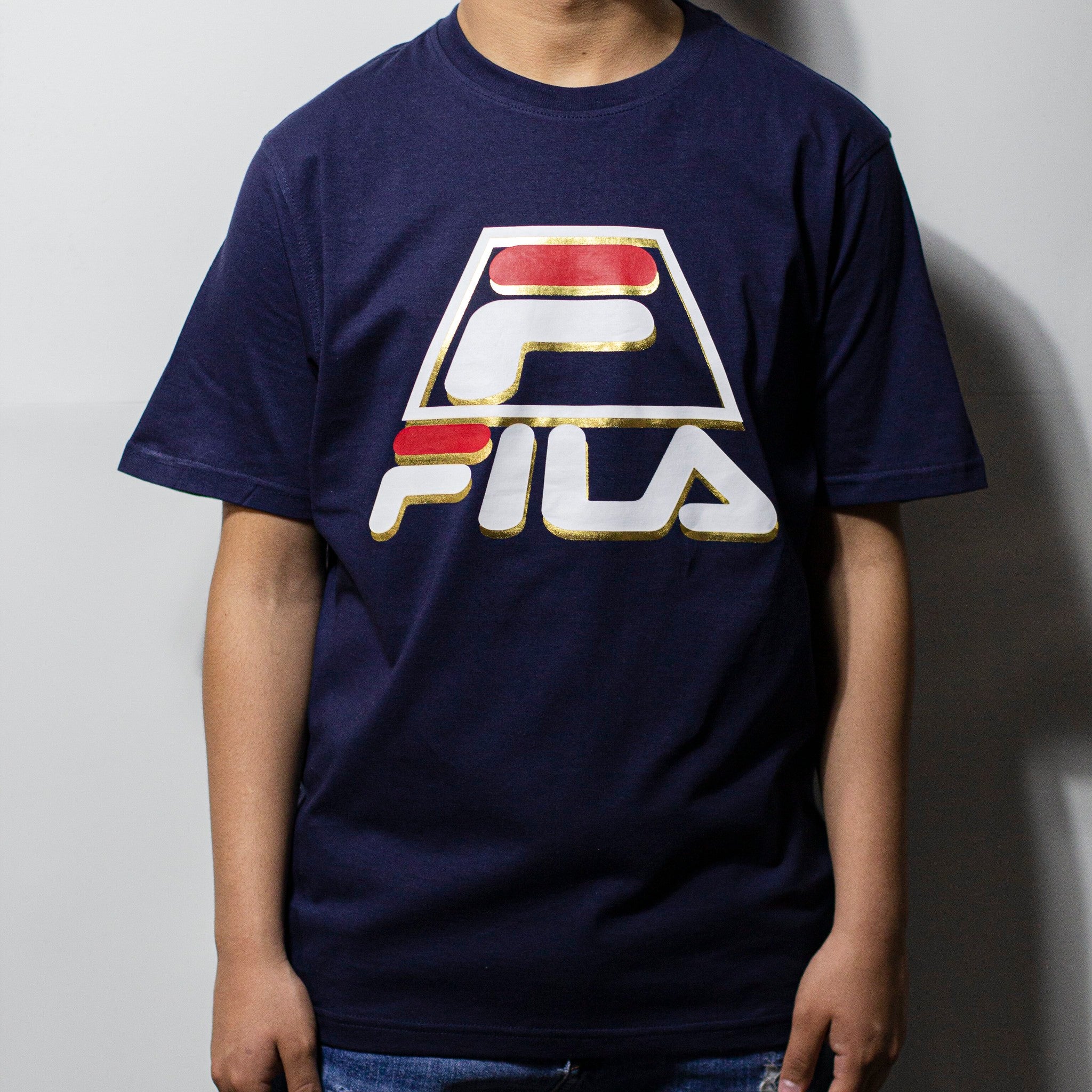 FILA PLAYERA GRAND HILL AZUL ICON