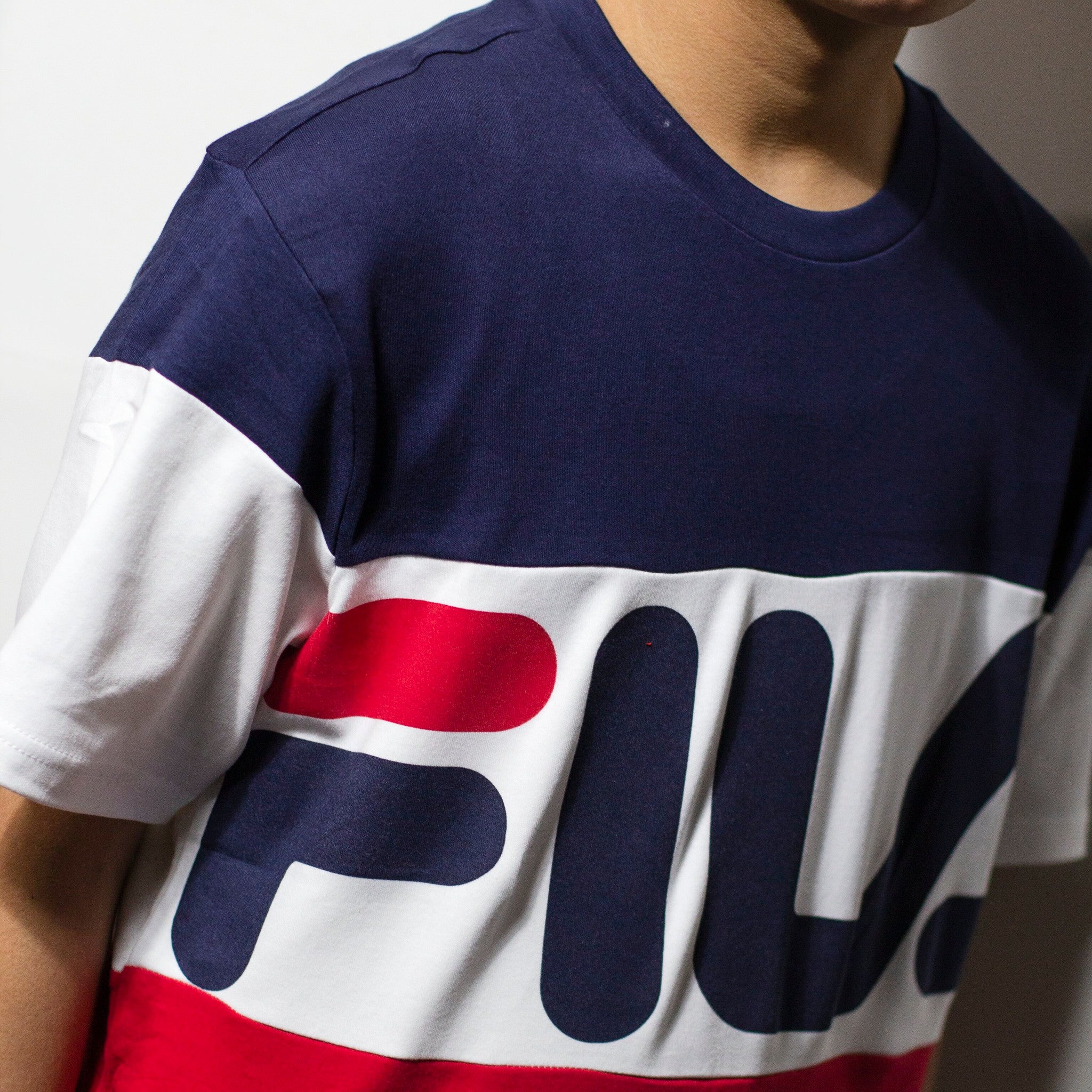 FILA PLAYERA TRES COLORES BOX LOG