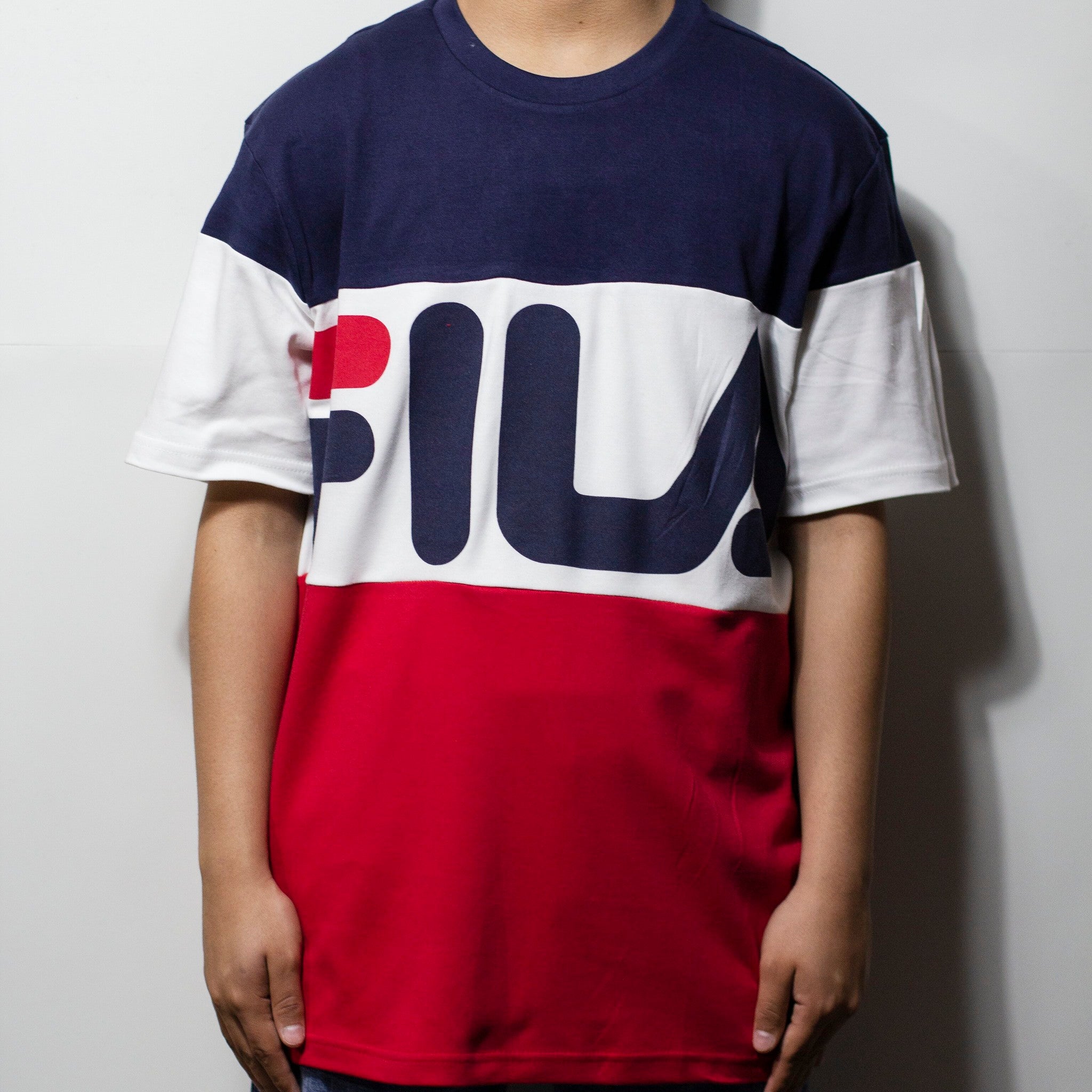 FILA PLAYERA TRES COLORES BOX LOG