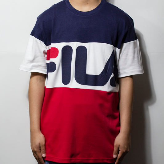 FILA PLAYERA TRES COLORES BOX LOG