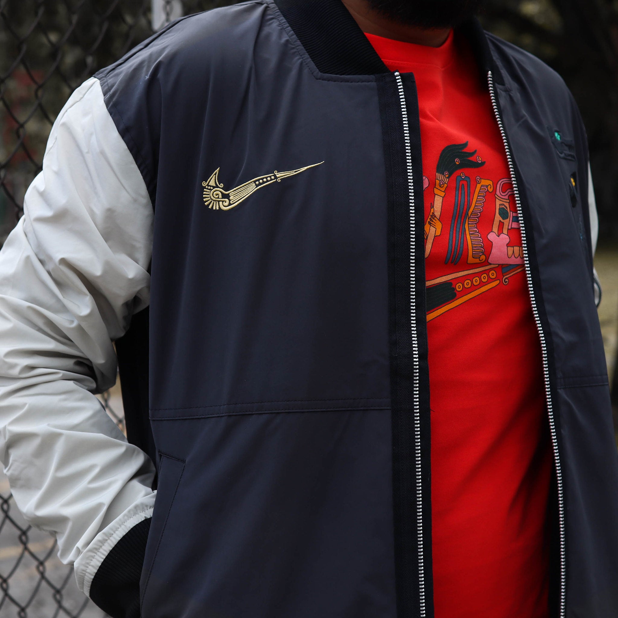 NIKE JACKET BOMBER DIA DE MUERTOS