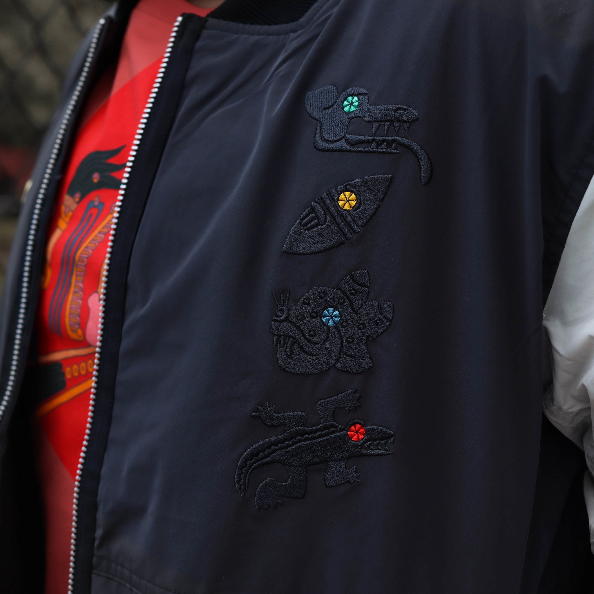 NIKE JACKET BOMBER DIA DE MUERTOS