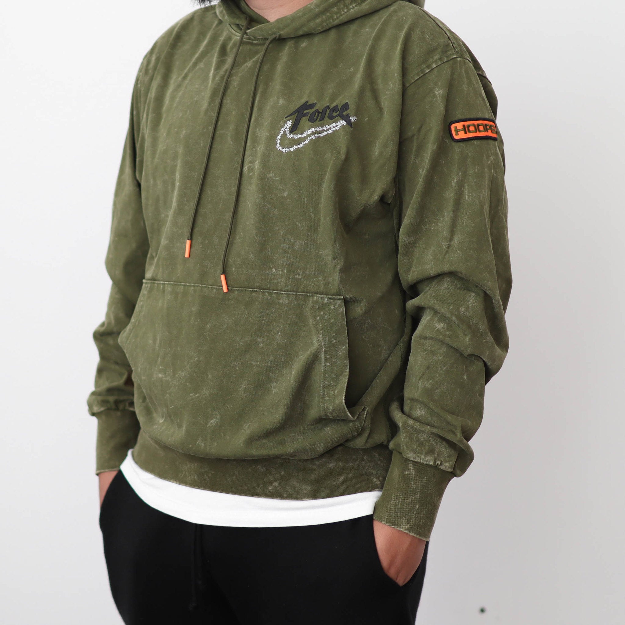 NIKE AIR FORCE HOODIE GREEN