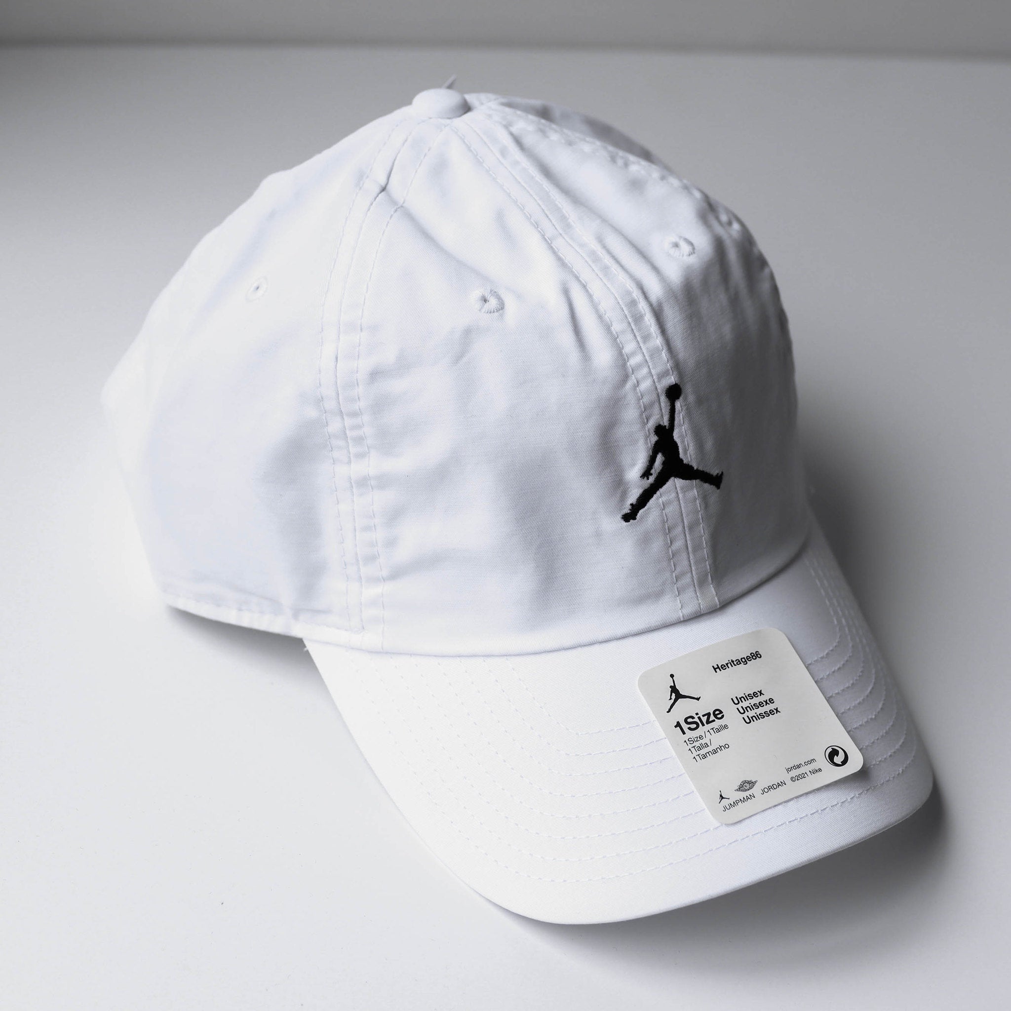 JORDAN CAP HERITAGE WHITE