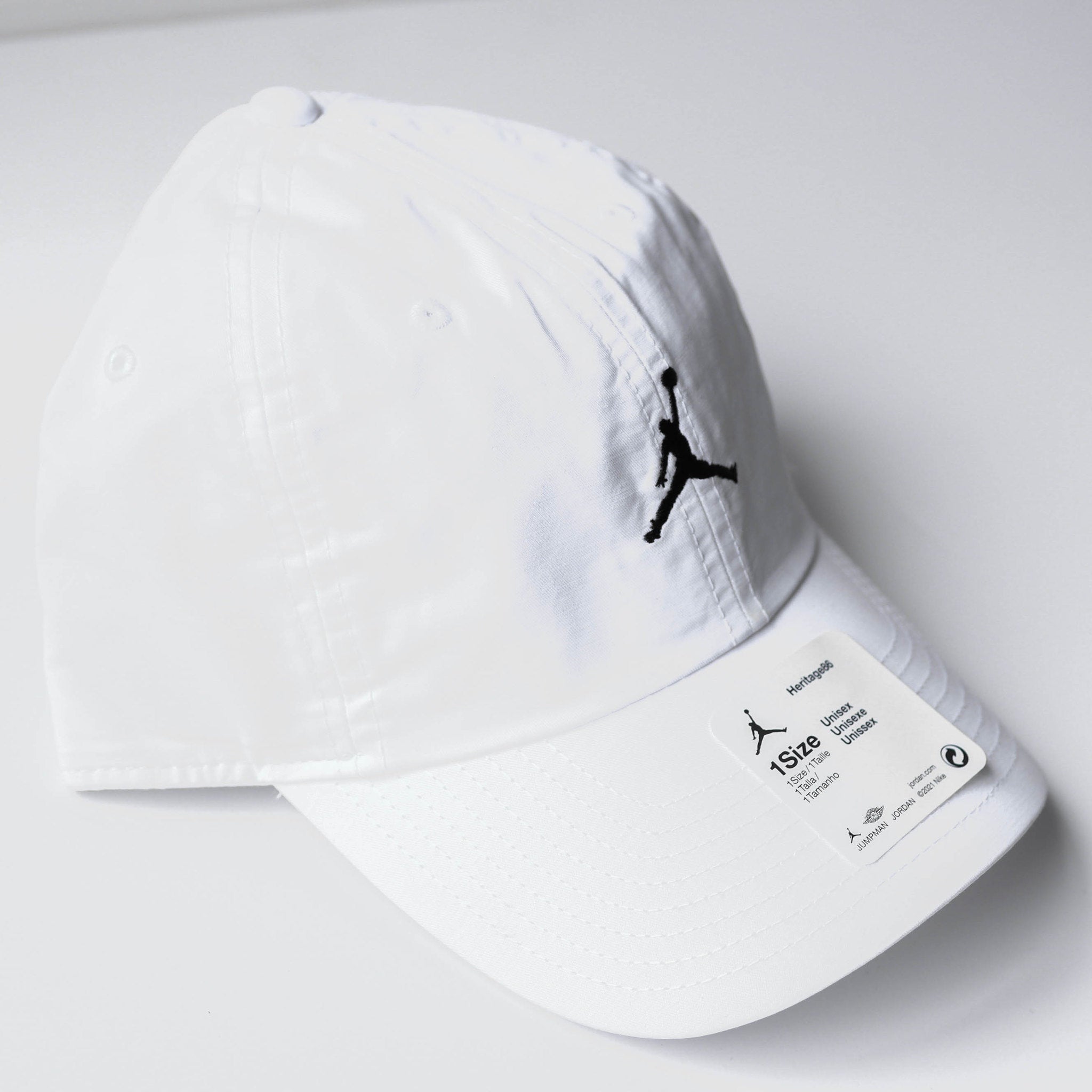 JORDAN CAP HERITAGE WHITE