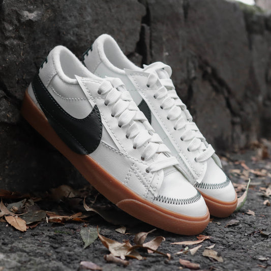 NIKE BLAZER LOW JUMBO WHITE GREEN GUMS