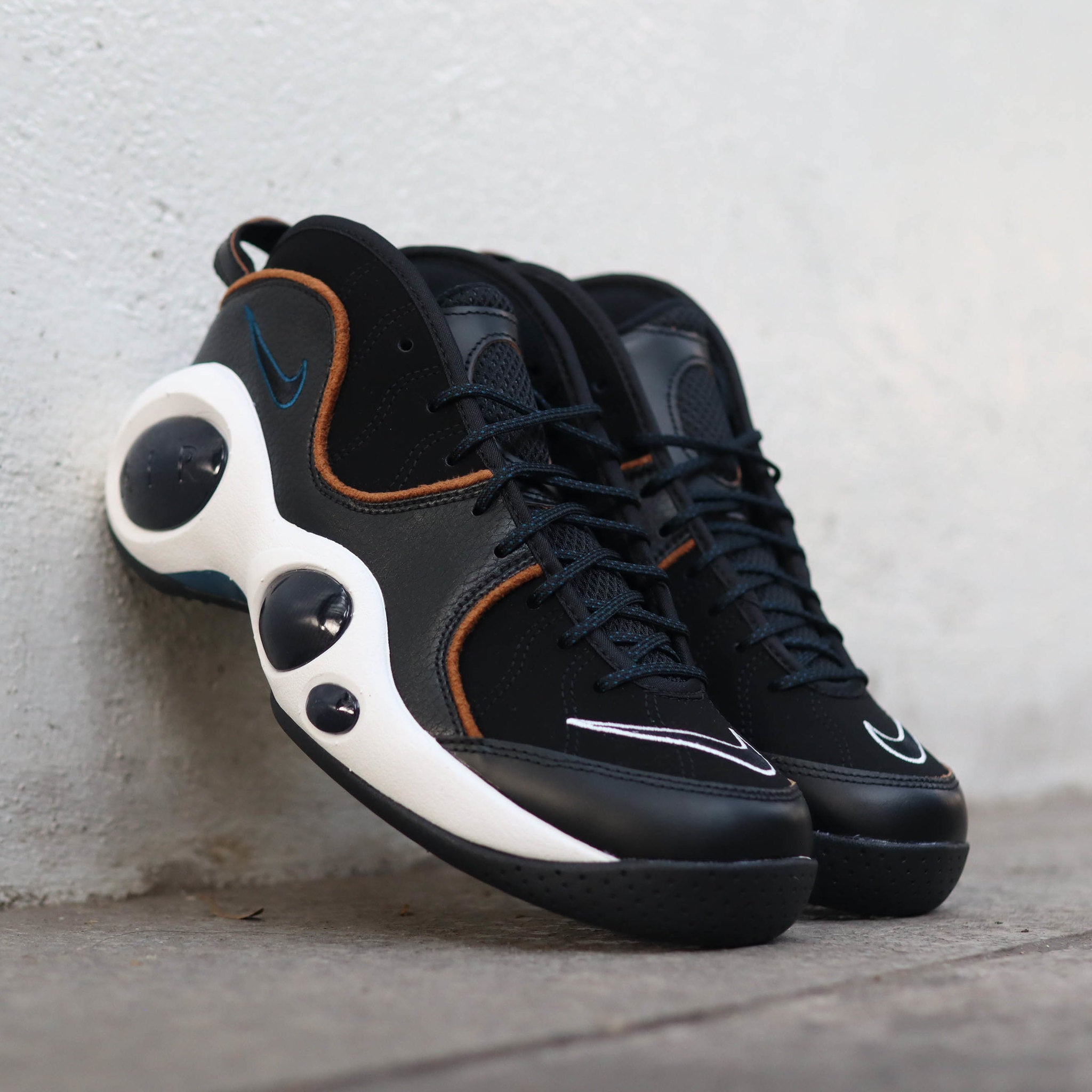 NIKE AIR ZOOM FLIGHT 95 BLACK VALERIAN BLUE