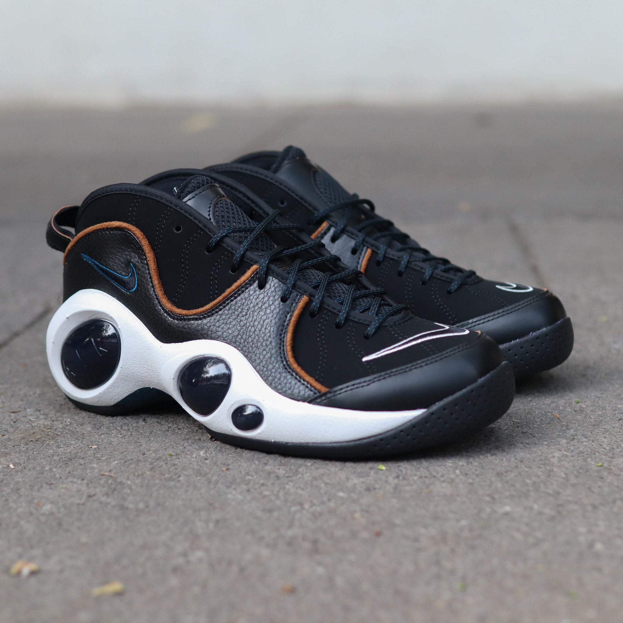 NIKE AIR ZOOM FLIGHT 95 BLACK VALERIAN BLUE