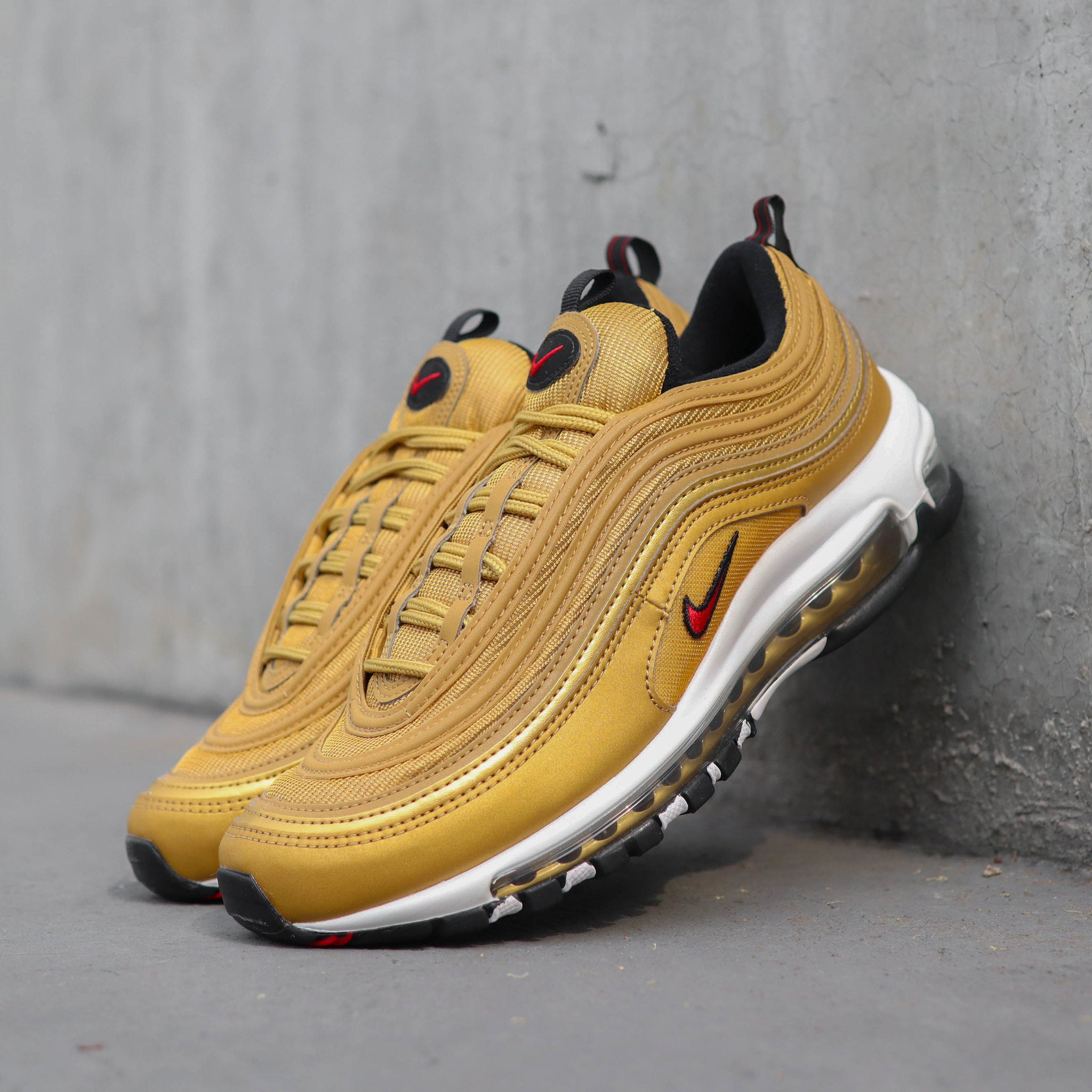NIKE AIR MAX 97 GOLD BULLET GS