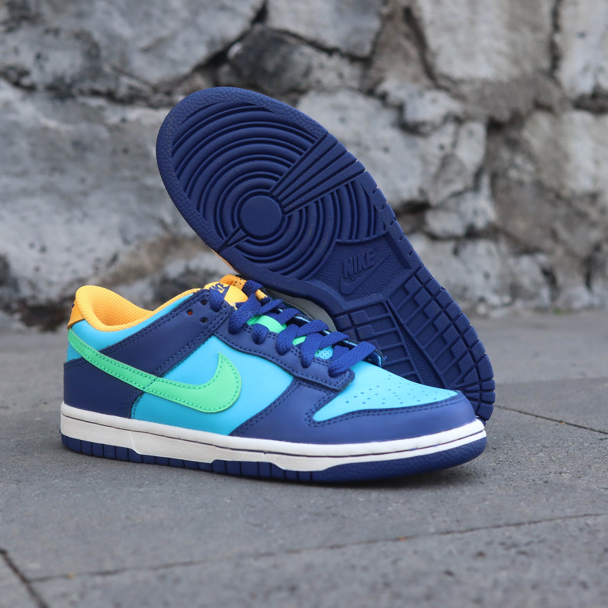 NIKE DUNK LOW ELECTRIC BLUE GS