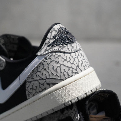 AIR JORDAN 1 LOW OG BLACK CEMENT