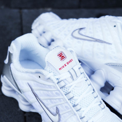 NIKE SHOX TL METALLIC WHITE W