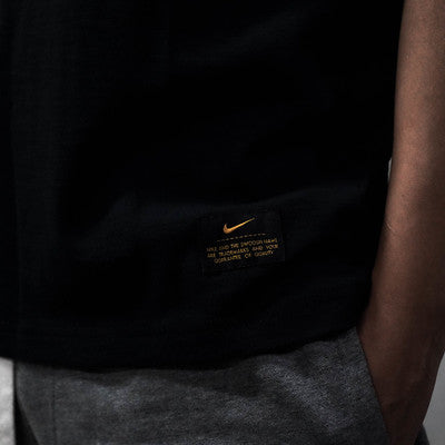 NIKE LIFE TEE KNIT BLACK