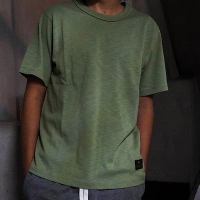 NIKE LIFE TEE KNIT OIL GREEN