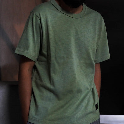 NIKE LIFE TEE KNIT OIL GREEN