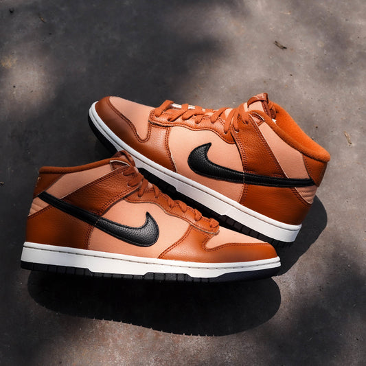 NIKE DUNK MID AMBER BROWN