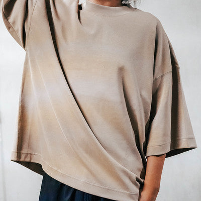 NIKE TEE TECH KHAKI TOP