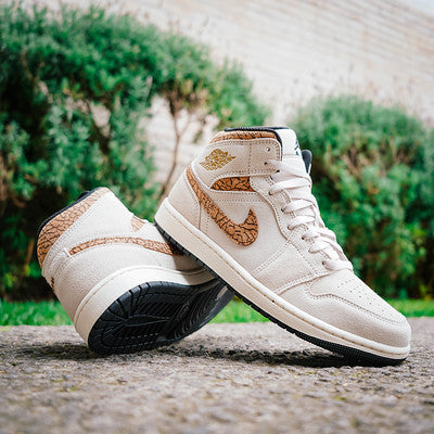 AIR JORDAN 1 MID ELEPHANT BROWN
