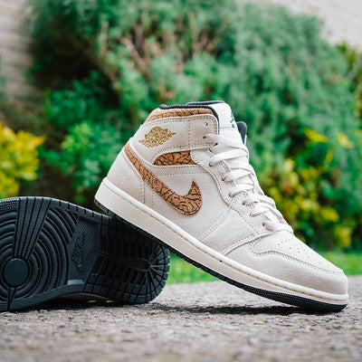AIR JORDAN 1 MID ELEPHANT BROWN