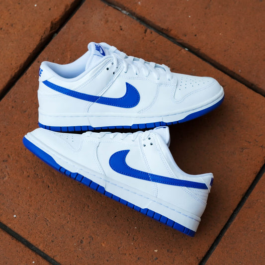 NIKE DUNK LOW WHITE HYPER ROYAL