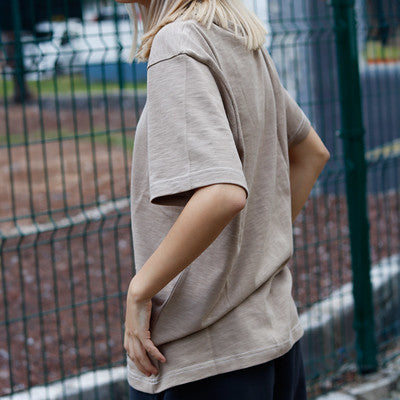 NIKE TEE SHORT SLEEVE KHAKI