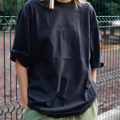 JORDAN TEE BLACK WORDMARK