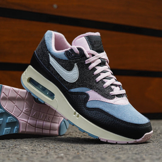 NIKE AIR MAX ONE 86 BLACK DENIM PINK
