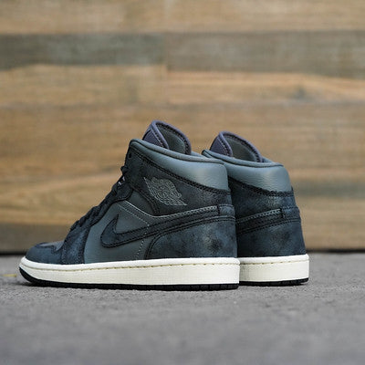 AIR JORDAN 1 MID DISTRESSED GREY W