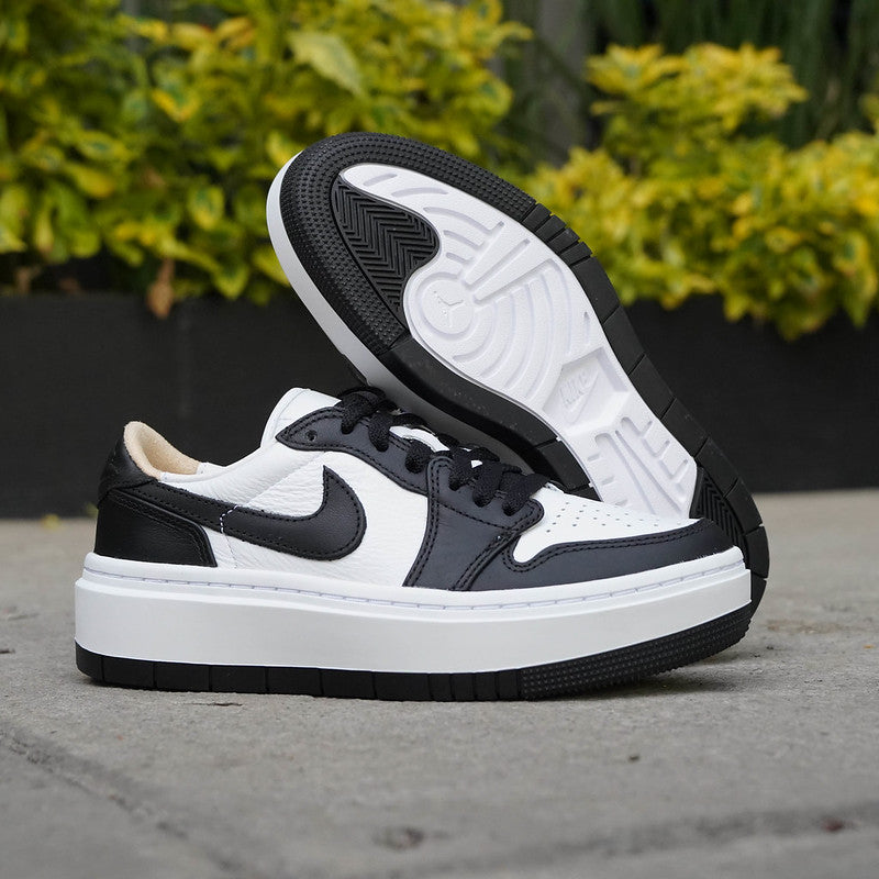 AIR JORDAN 1 LOW ELEVATE BLACK WHITE W