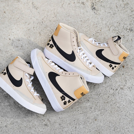 NIKE BLAZER MID YELLOW GUM FLOWER GS
