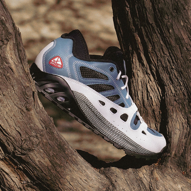 NIKE ACG AIR EXPLORAID NEUTRAL GREY GREEN