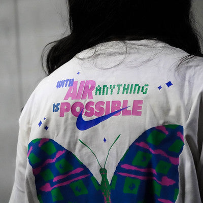 NIKE TEE AIR MAX BUTTERFLY WHITE