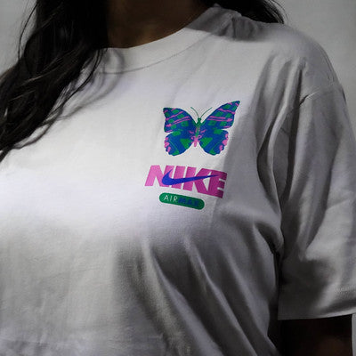 NIKE TEE AIR MAX BUTTERFLY WHITE