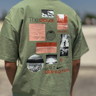 NIKE TEE MAX90 OIL GREEN