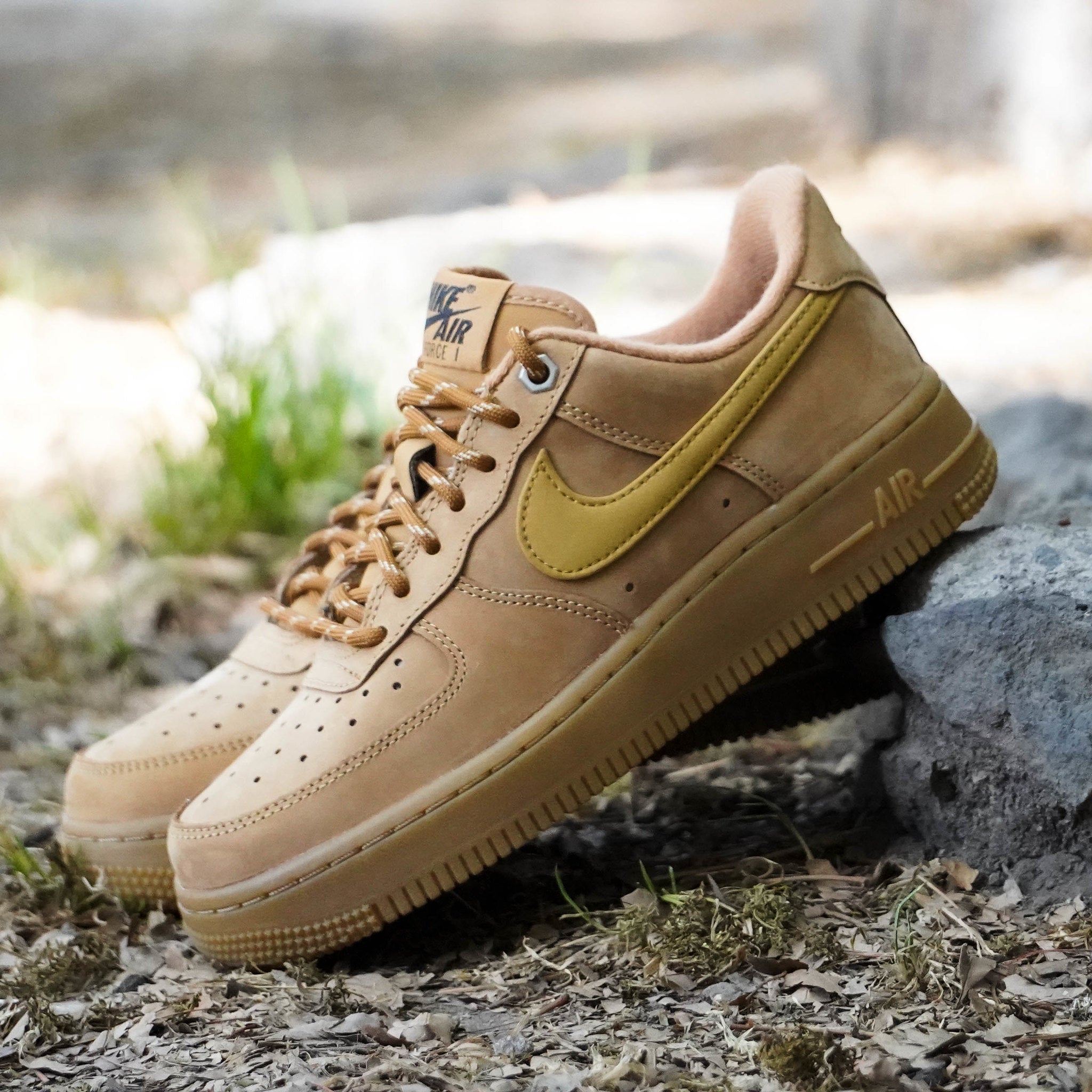 NIKE AIR FORCE ONE LOW FLAX W