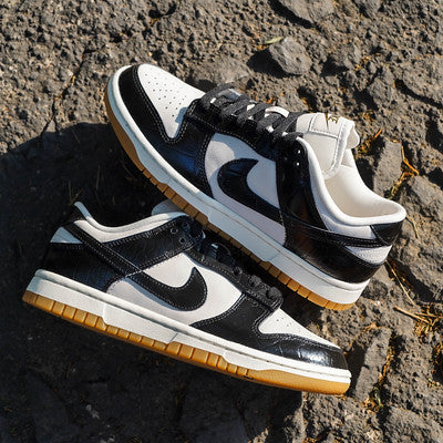 NIKE DUNK LOW BLACK CROC W