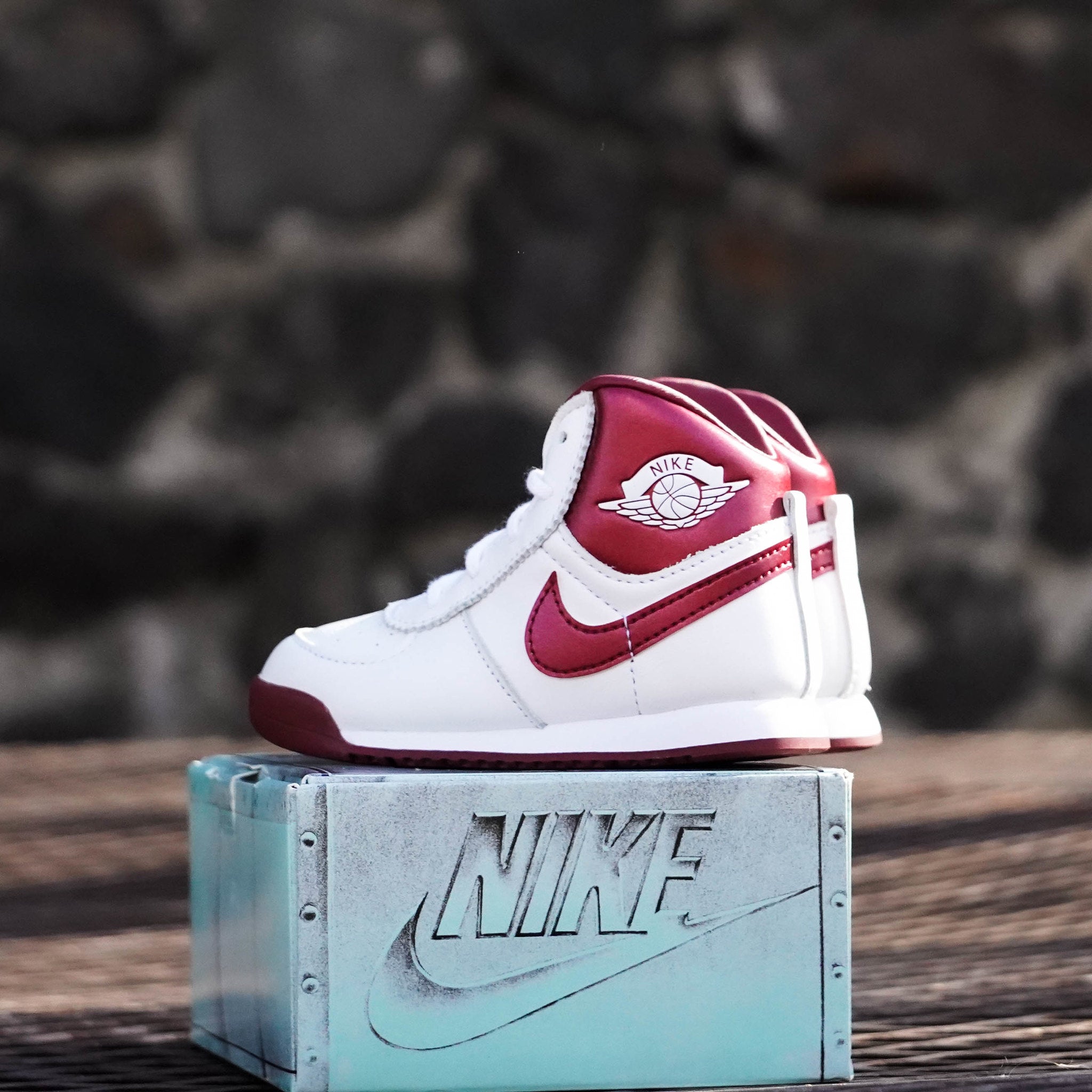 AIR JORDAN 1 HIGH 85 METALLIC TEAM RED TD