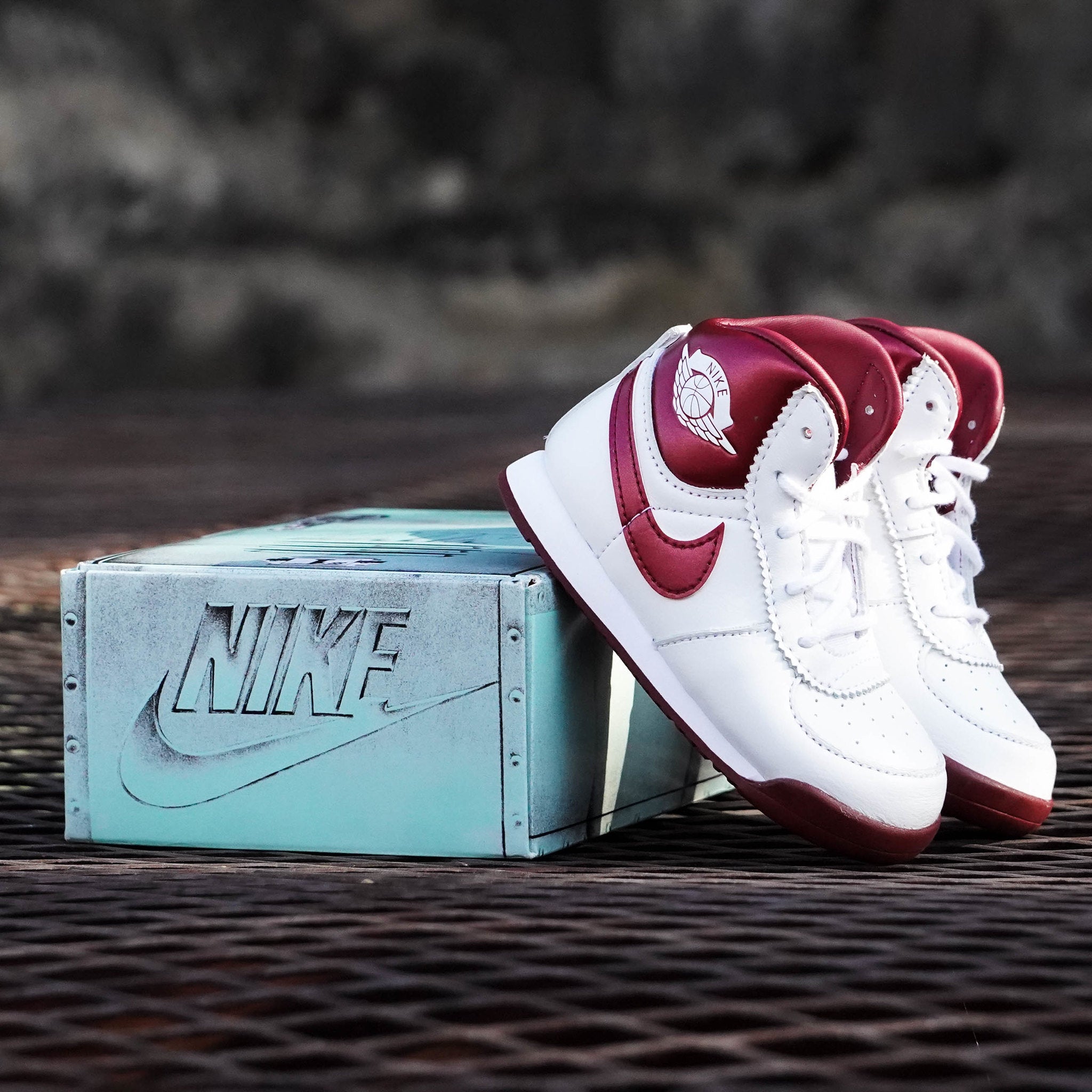 AIR JORDAN 1 HIGH 85 METALLIC TEAM RED TD