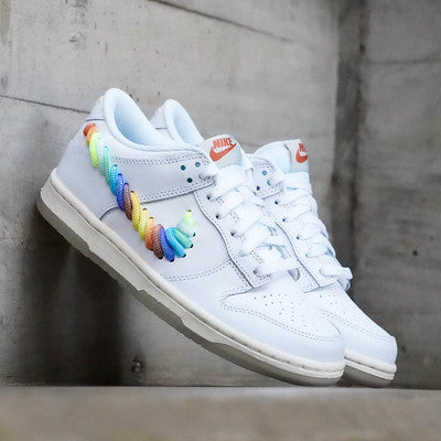 NIKE DUNK LOW RAINBOW SWOOSH PS