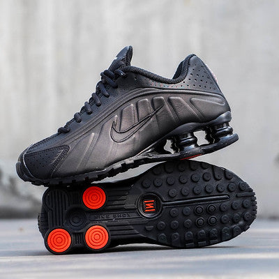 NIKE SHOX R4 BLACK BLACK