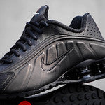 NIKE SHOX R4 BLACK BLACK