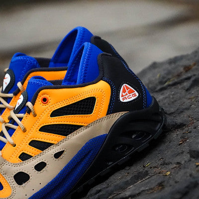 NIKE ACG AIR EXPLORAID SESAME AND LASER ORANGE
